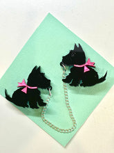Load image into Gallery viewer, Scottie Dog Sweater Clips