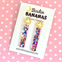 Load image into Gallery viewer, Birthday Candle Earrings Polka Dot