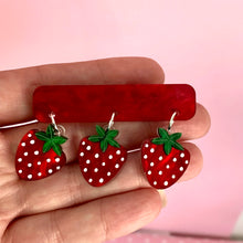 Load image into Gallery viewer, Strawberry Brooch