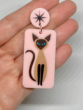 Load image into Gallery viewer, Mid Century Cat Earrings