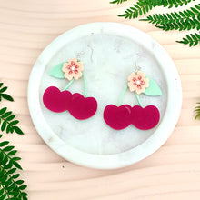 Load image into Gallery viewer, Cherry Blossom Earrings