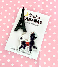 Load image into Gallery viewer, French Poodle Double Brooch