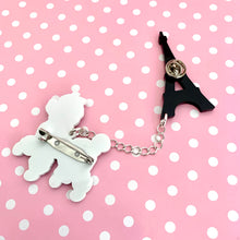 Load image into Gallery viewer, French Poodle Double Brooch