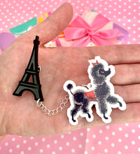 Load image into Gallery viewer, French Poodle Double Brooch