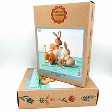 Load image into Gallery viewer, Bunnies Felt Craft Kit