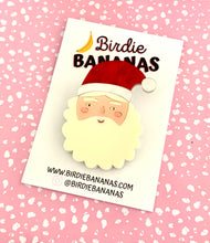 Load image into Gallery viewer, Santa Christmas Brooch