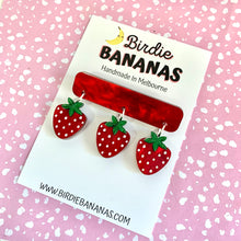 Load image into Gallery viewer, Strawberry Brooch