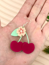 Load image into Gallery viewer, Cherry Blossom Earrings