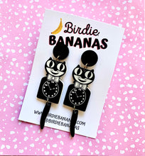 Load image into Gallery viewer, Kit Cat Clock Earrings