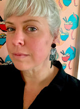 Load image into Gallery viewer, Kit Cat Clock Earrings