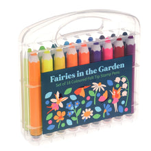 Load image into Gallery viewer, Fairies in the Garden Felt Tip Stamp Pens