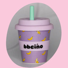Load image into Gallery viewer, Babycino Travel Cup - Go Bananas