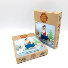 Load image into Gallery viewer, Marcel the Sailor Bear Felt Craft Mini Kit