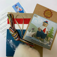 Load image into Gallery viewer, Marcel the Sailor Bear Felt Craft Mini Kit