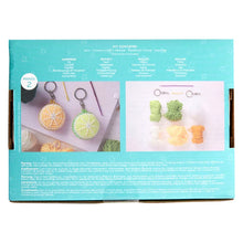 Load image into Gallery viewer, Crochet Key Ring Craft Kit - Lemon and Lime
