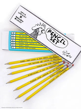 Load image into Gallery viewer, David Shrigley Pencil Set
