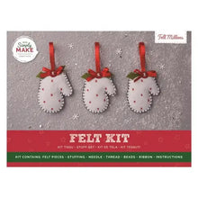 Load image into Gallery viewer, Felt Mittens Kit 3 pk