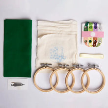 Load image into Gallery viewer, Garden Embroidery Craft Kit