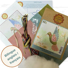 Load image into Gallery viewer, Hummingbird Felt Craft Mini Kit