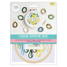 Load image into Gallery viewer, Lemons Cross Stitch Kit