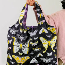 Load image into Gallery viewer, Moths Art Sack Reusable Shopping Tote
