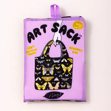 Load image into Gallery viewer, Moths Art Sack Reusable Shopping Tote