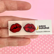 Load image into Gallery viewer, Hot Lips Stud Earrings