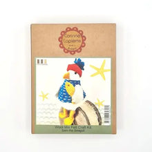 Load image into Gallery viewer, Sam the Seagull Felt Craft Mini Kit