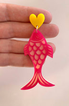 Load image into Gallery viewer, Colorful Fish Earrings