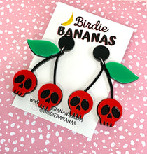 Load image into Gallery viewer, rockabilly halloween earrings
