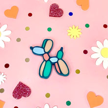 Load image into Gallery viewer, balloon poodle brooch