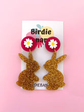 Load image into Gallery viewer, easter-bunny-earrings