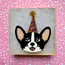 Load image into Gallery viewer, acrylic dog brooch