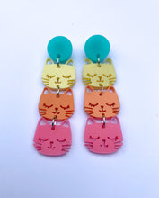 Load image into Gallery viewer, Kawaii Cat Earrings