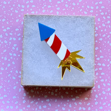 Load image into Gallery viewer, Firecracker Brooch