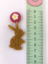 Load image into Gallery viewer, Easter Bunny Earrings