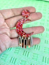 Load image into Gallery viewer, acrylic moon earrings australia