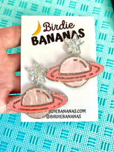 Load image into Gallery viewer, Planet Earrings Pink
