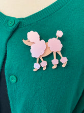 Load image into Gallery viewer, rockabilly vintage poodle brooch