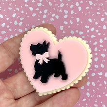 Load image into Gallery viewer, rockabilly pin up brooch