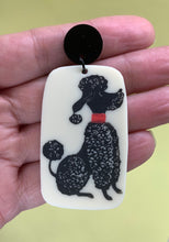 Load image into Gallery viewer, retro poodle earrings