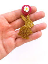 Load image into Gallery viewer, Easter Bunny Earrings
