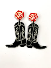 Load image into Gallery viewer, cowboy- boot - earrings