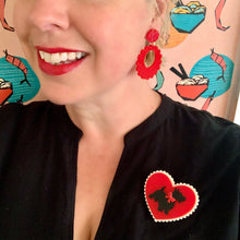 Load image into Gallery viewer, fakelite scotty dog brooch