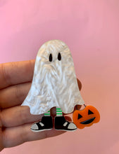 Load image into Gallery viewer, handmade acrylic vintage inspired brooch