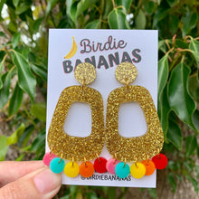 Load image into Gallery viewer, acrylic statement earrings