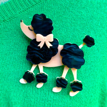 Load image into Gallery viewer, french poodle brooch