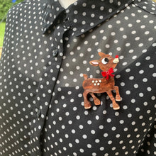 Load image into Gallery viewer, novelty acrylic christmas brooch