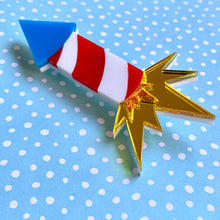 Load image into Gallery viewer, Firecracker Brooch