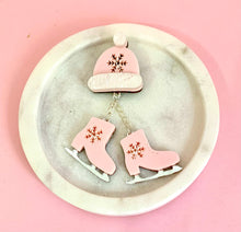 Load image into Gallery viewer, Winter Ice Skating Brooch